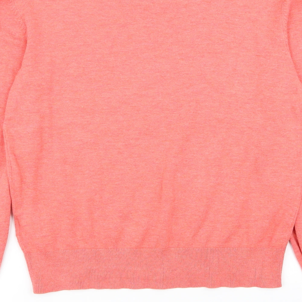 Womens UK Size S H&M Pink Pullover Jumper