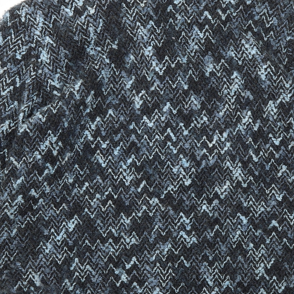 Classics Womens Blue Overcoat Jacket Size 14