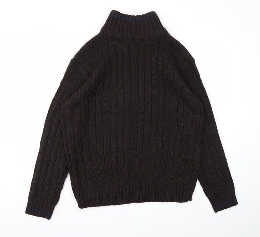 Mens UK Size L M&S Brown Pullover Sweatshirt