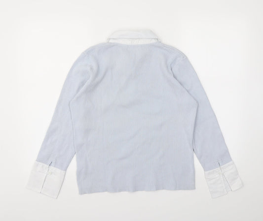 BEBBIE MORGAN Womens Blue Pullover Jumper Size XL