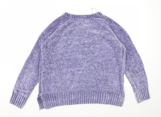 George Womens Blue Pullover Jumper Size 14