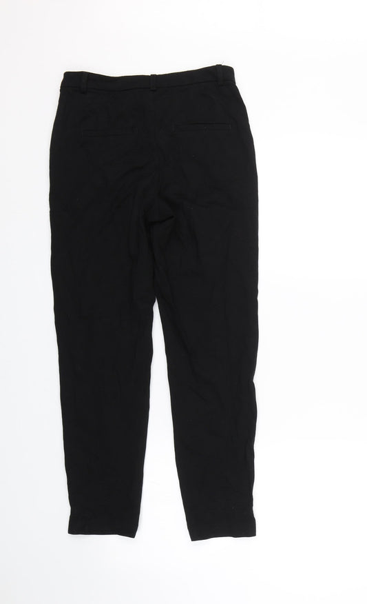 VERO MODA Womens Black Cropped Leggings Size XS L22.5 in