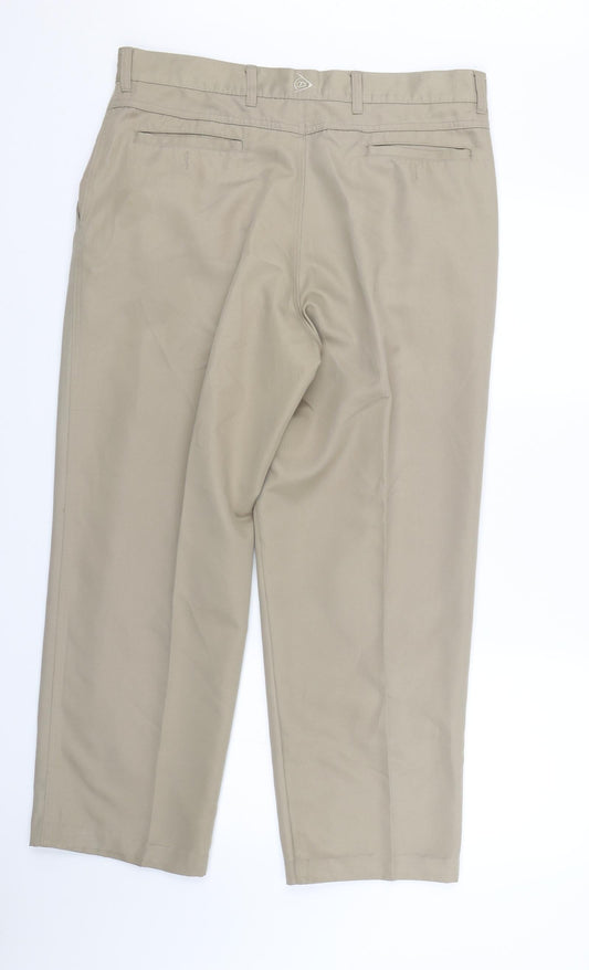 Dunlop Mens Brown Snow Pants Trousers Size 36 L27 in