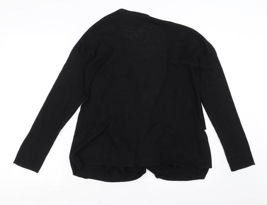 Womens UK Size M H&M Black Cardigan Jumper