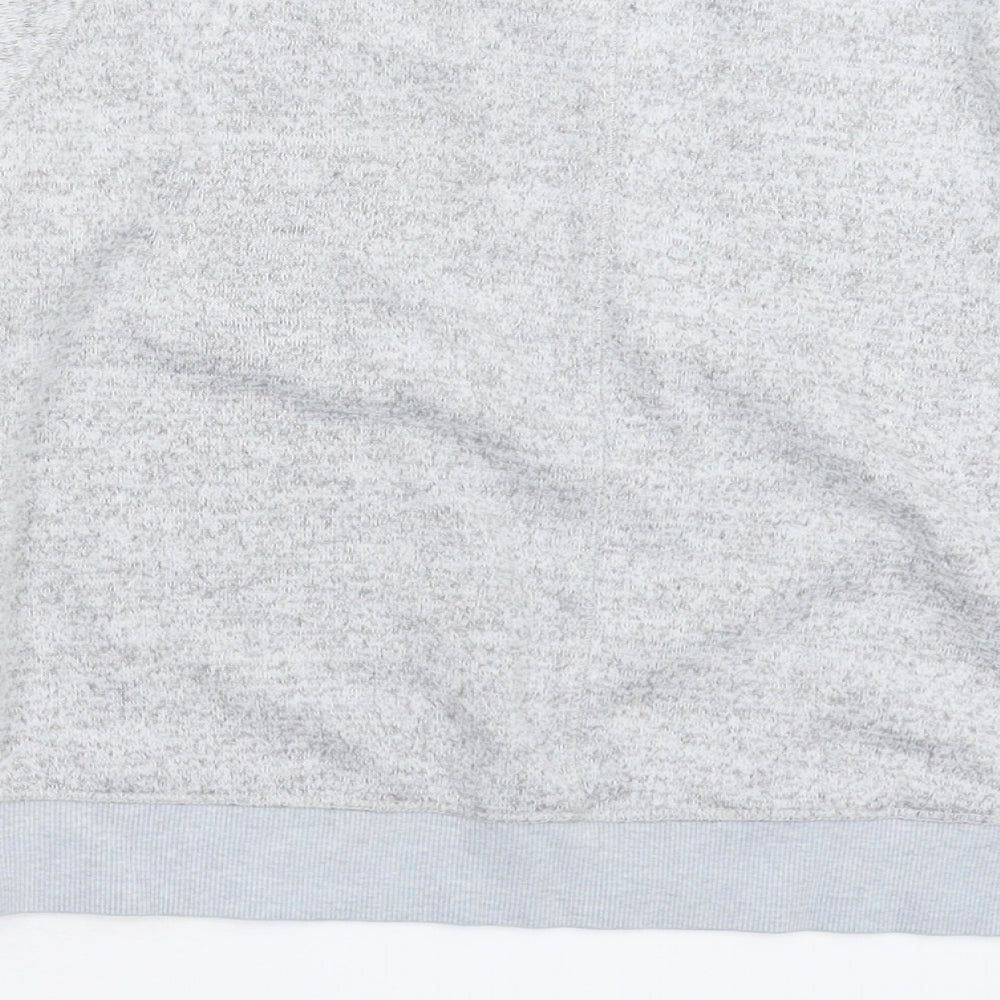 Womens UK Size L River Island Grey Pullover Jumper