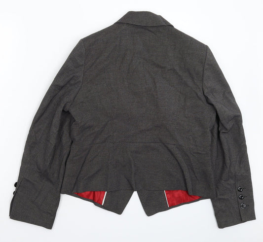 Marks and Spencer Womens Grey   Jacket Suit Jacket Size 16