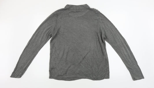 Womens UK Size 16 Marks and Spencer Grey Pullover Jumper