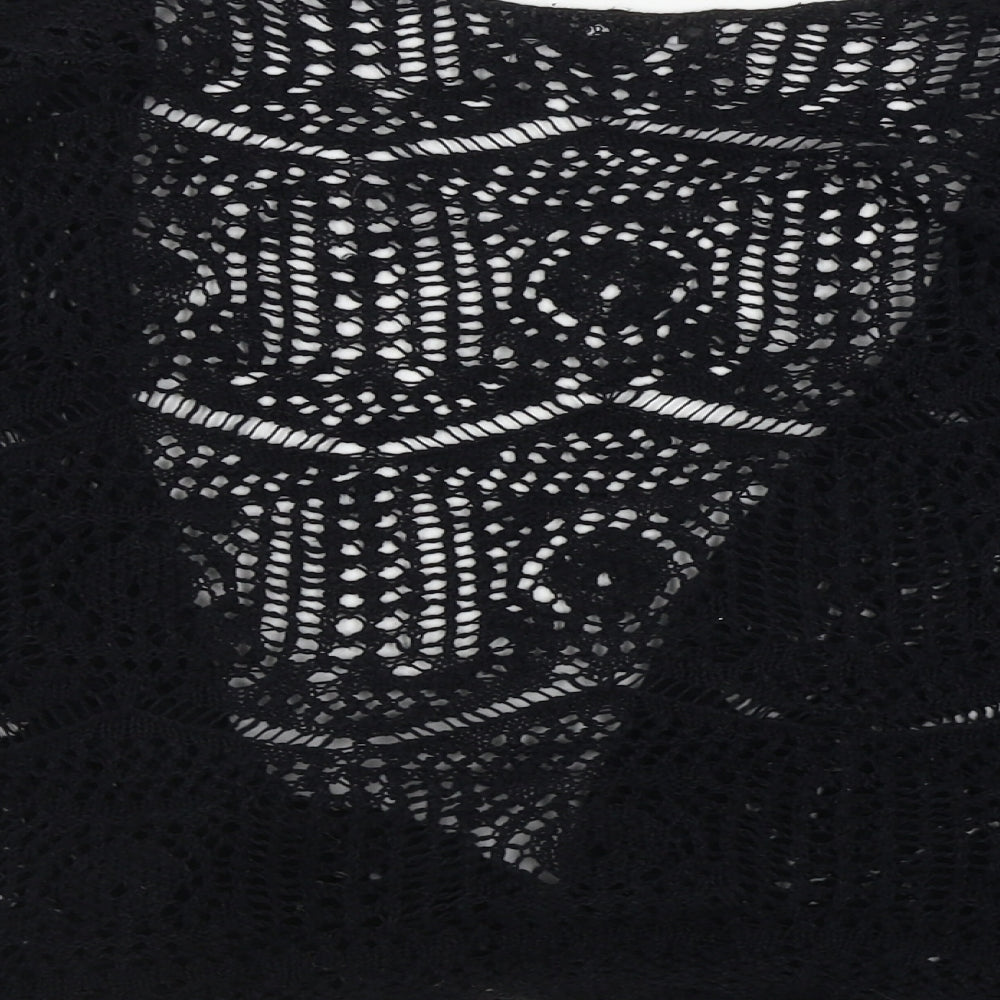 George Womens Black Cardigan Jumper Size 12