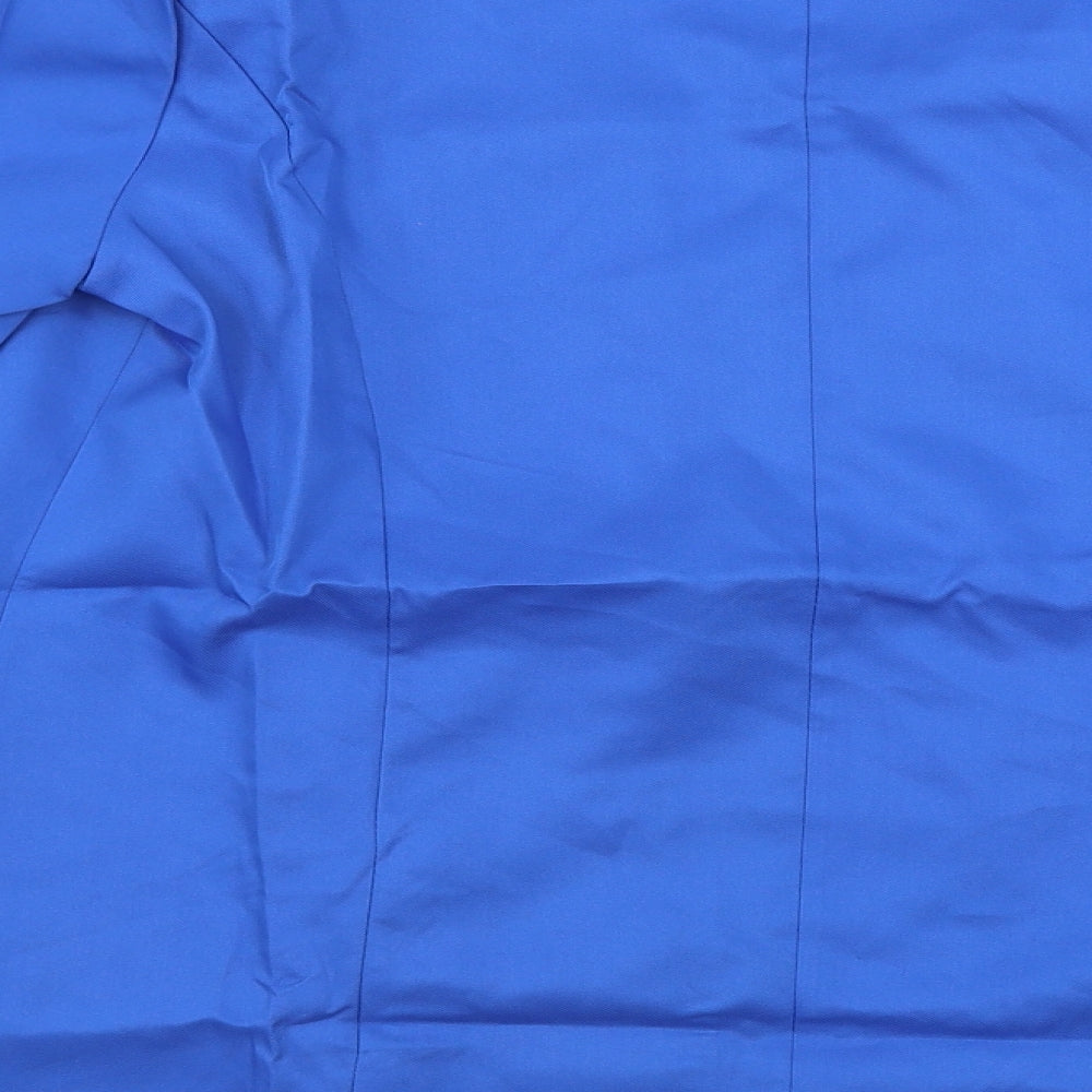 Mens UK Size L Preworn Regular Blue Suit Jacket