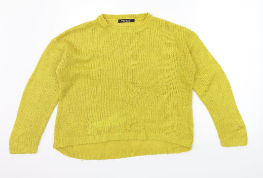 Womens UK Size 12 Select Yellow Pullover Jumper
