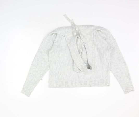 Primark Womens Grey Pullover Jumper Size S