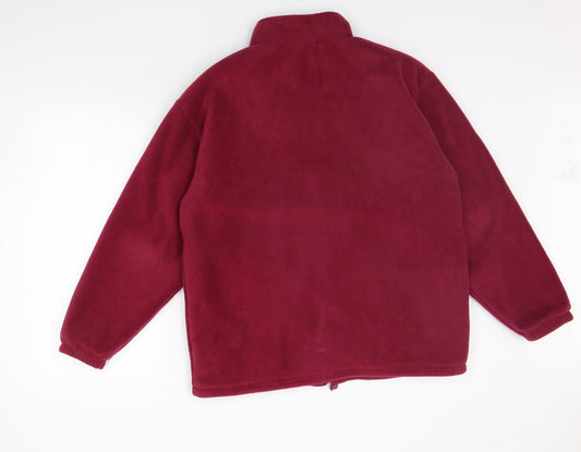 Active Womens Red Jacket Coat Size M