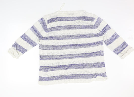 Womens UK Size L Originals Blue Pullover Jumper