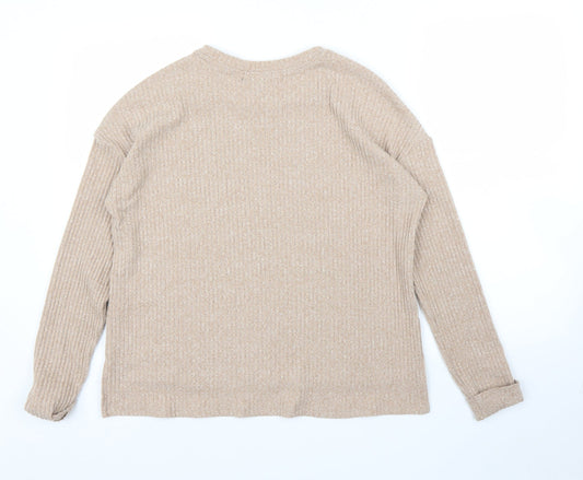 Primark Womens Beige Pullover Jumper Size XS