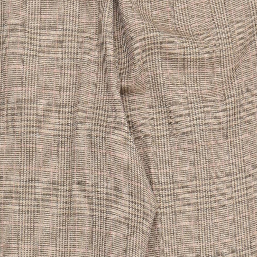 Womens UK Size XL Preworn Regular Fit Capri Beige Trousers