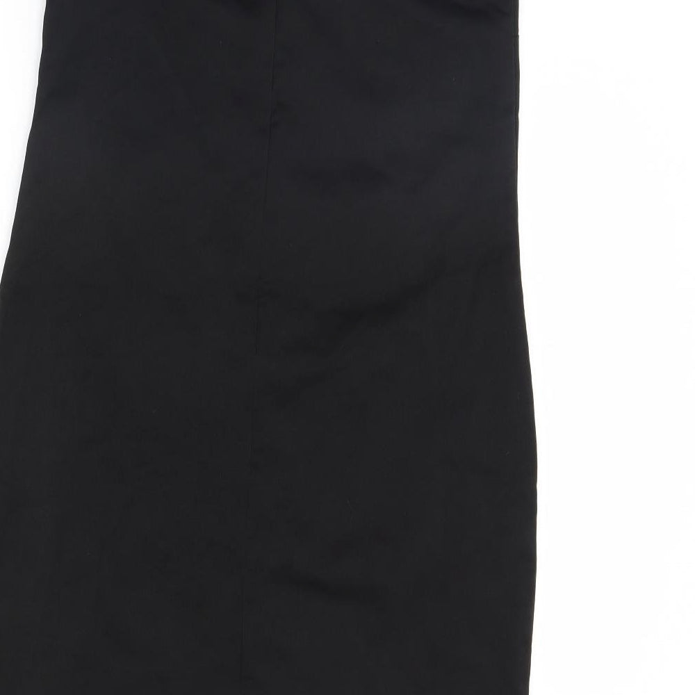 Missguided Womens Black Bodycon Size 8