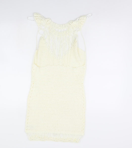 Missguided Womens Ivory Mini Size S