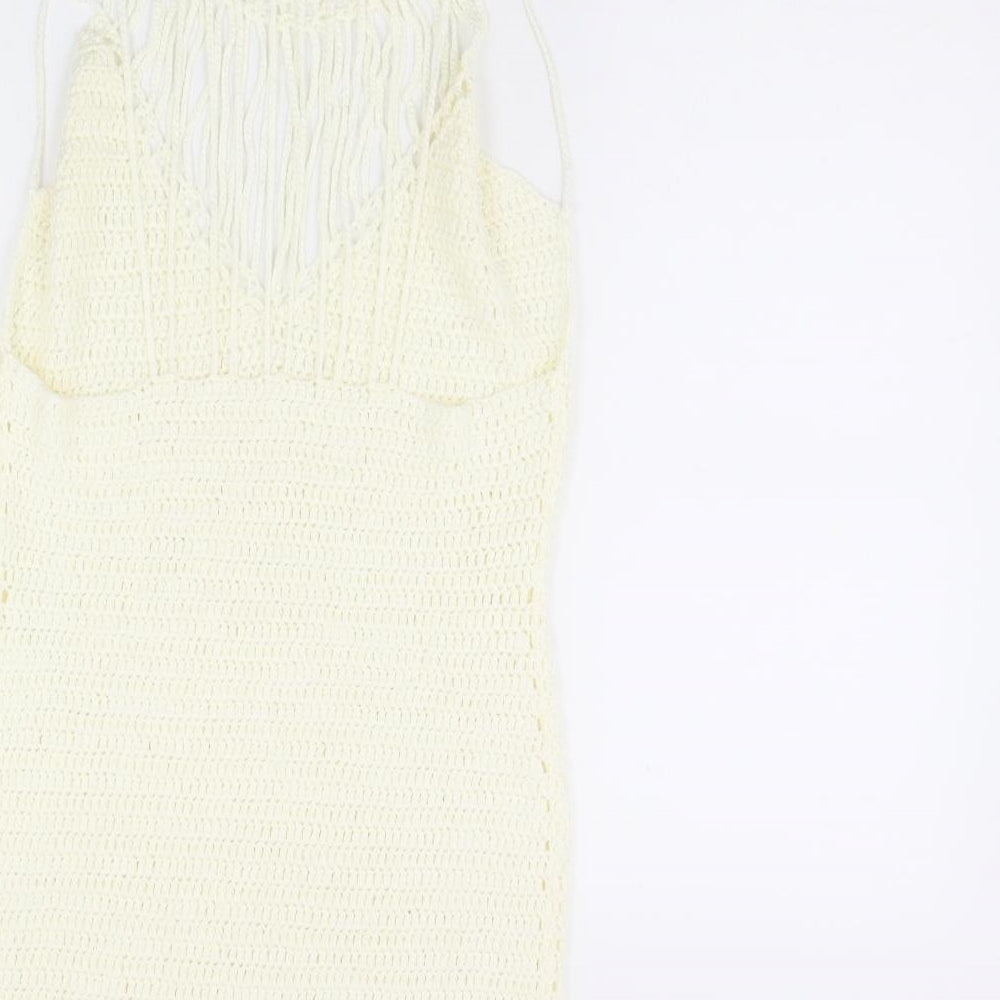 Missguided Womens Ivory Mini Size S