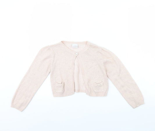 NEXT Girls Pink Jacket Size 5 Years
