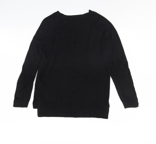 Primark Womens Black Pullover Jumper Size M