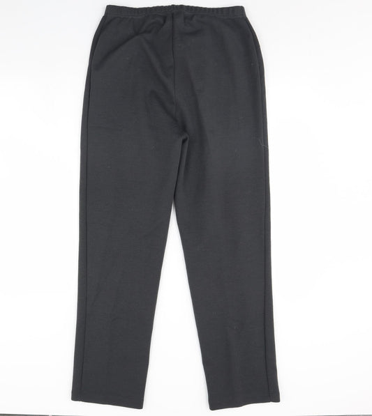 Womens UK Size 14 Damart Regular Fit Grey Trousers