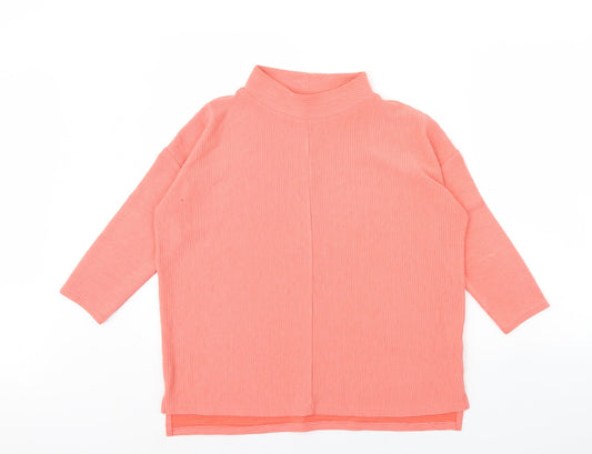 Nutmeg Womens Orange Pullover Jumper Size 10