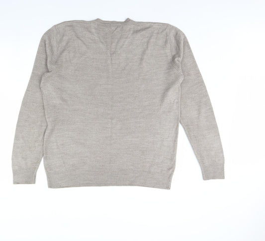 George Mens Brown Pullover Jumper Size M