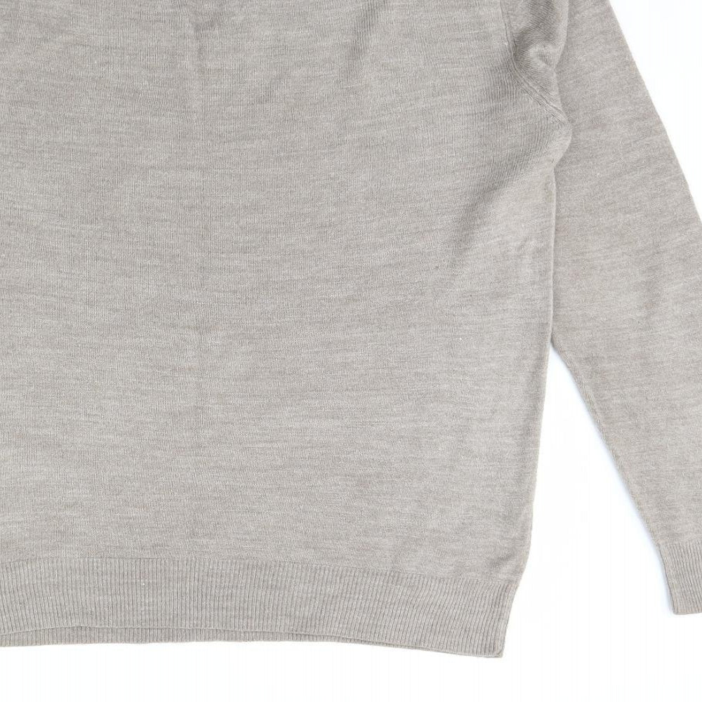 George Mens Brown Pullover Jumper Size M