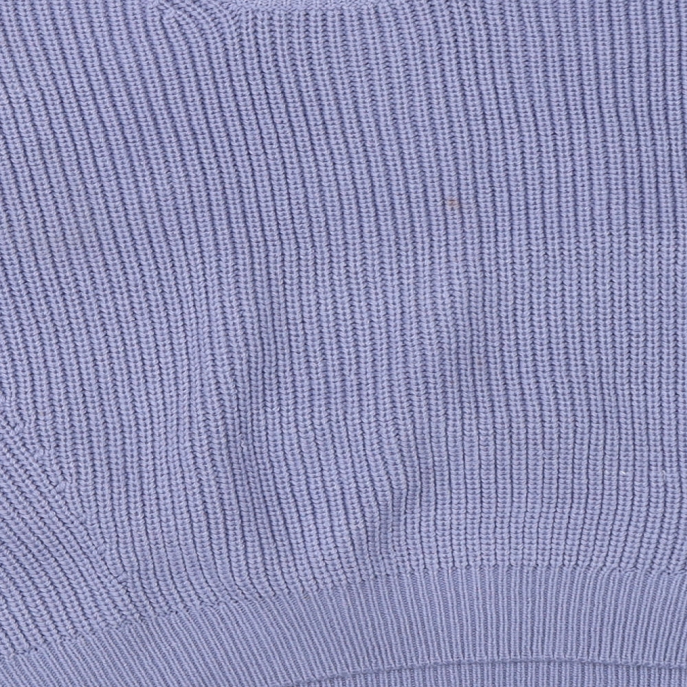 Womens UK Size M Simply Be Blue Pullover Jumper