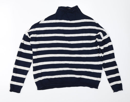 Womens UK Size S ESMARA Blue Pullover Jumper