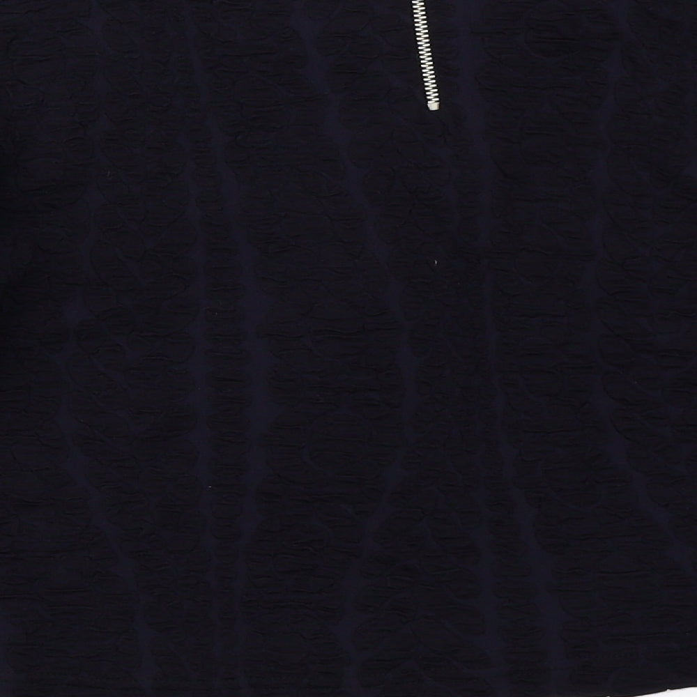 Womens UK Size 8 Preworn Blue Pullover Jumper
