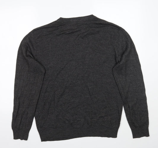 capsule Mens Green Pullover Jumper Size M