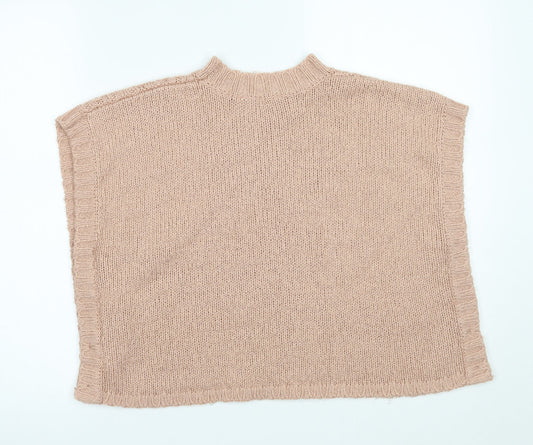 John Lewis Girls Pink Pullover Jumper Size 7-8 Years