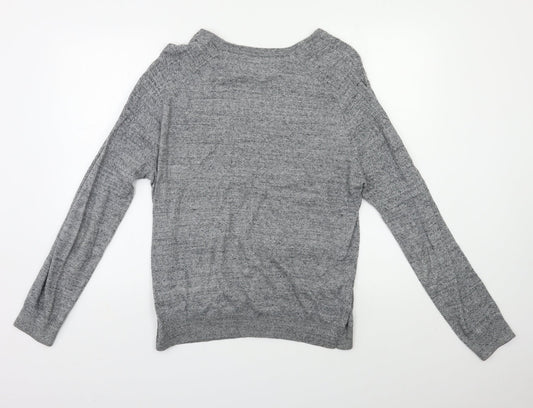 Burton Mens Grey Pullover Jumper Size M