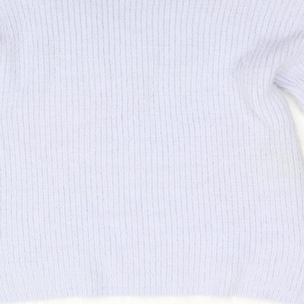 Primark Womens Blue Knit Pullover Jumper Size M