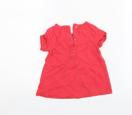 M&S Baby Red Shift Size 3-6 Months