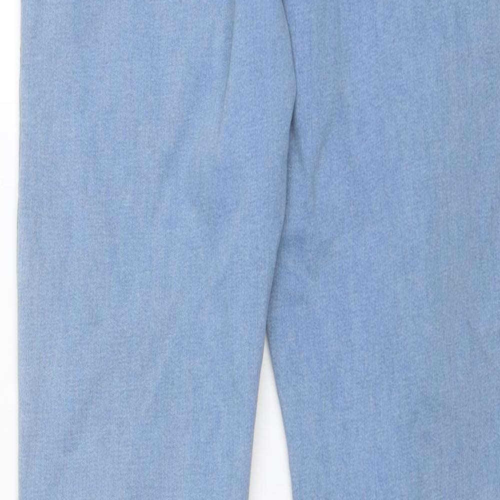 Denim & Co. Womens Blue Skinny Jeans Size 12 L29 in