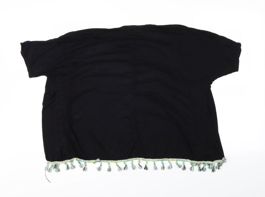 Boohoo Womens Black Cardigan Jumper Size S