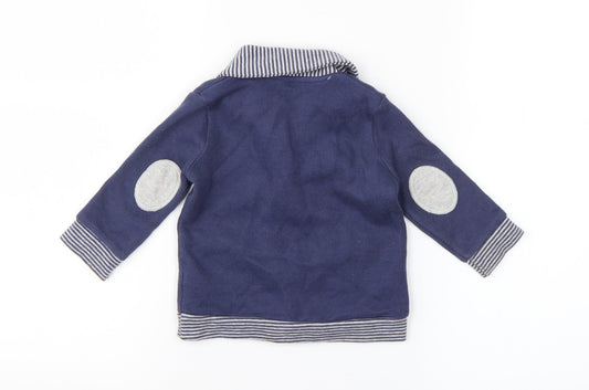 George Baby Blue Basic Button-Up Size 3-6 Months