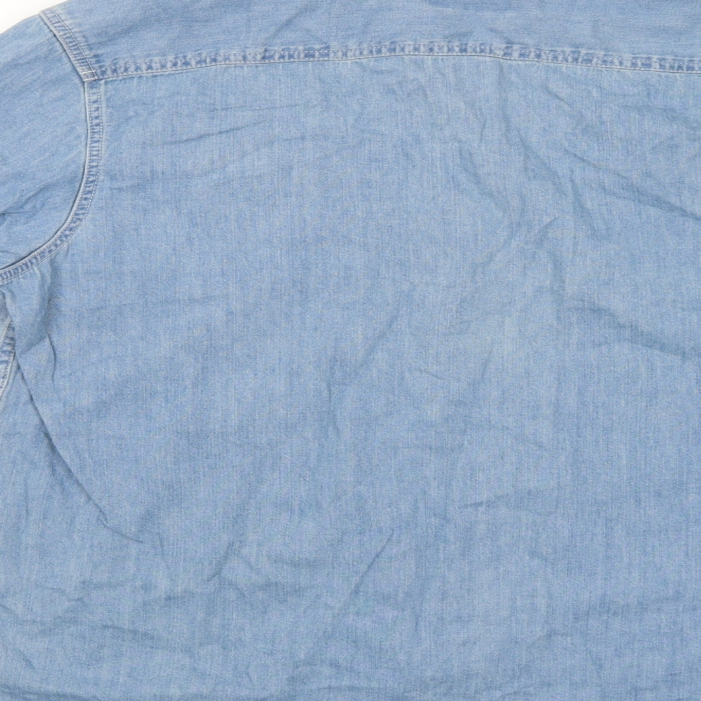 Cedar Wood State Womens Blue Jacket Size XL