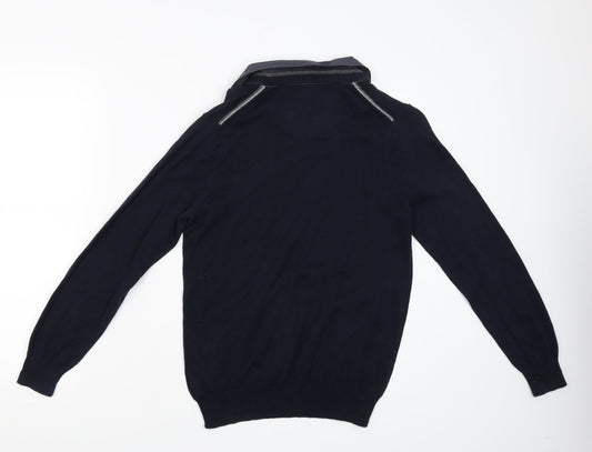 NEXT Mens Blue Pullover Jumper Size S