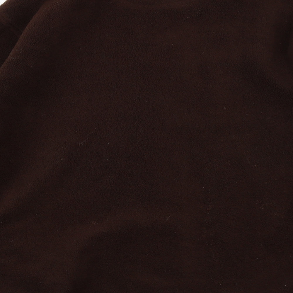 EWM Womens Brown Full Zip Jumper Size L