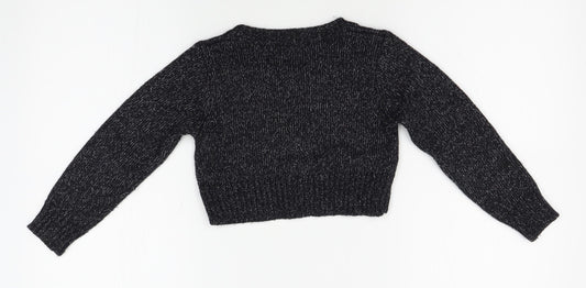 Womens UK Size L Mexx Black Cardigan Jumper
