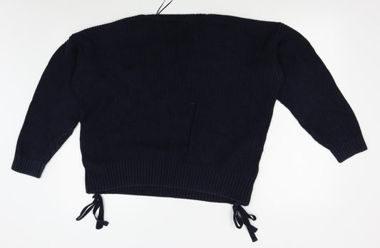 H&M Womens Blue Pullover Jumper Size M