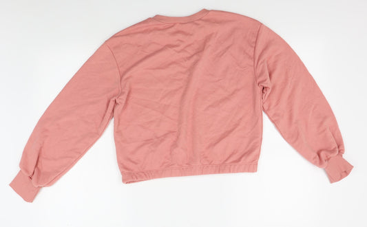 LC Waikiki Girls Pink Pullover Jumper Size 12-13 Years
