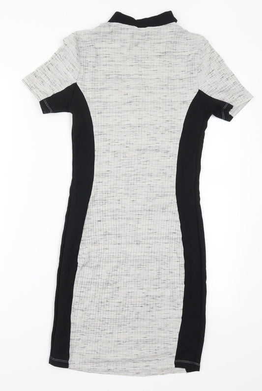 Select Womens Grey Bodycon Size 10