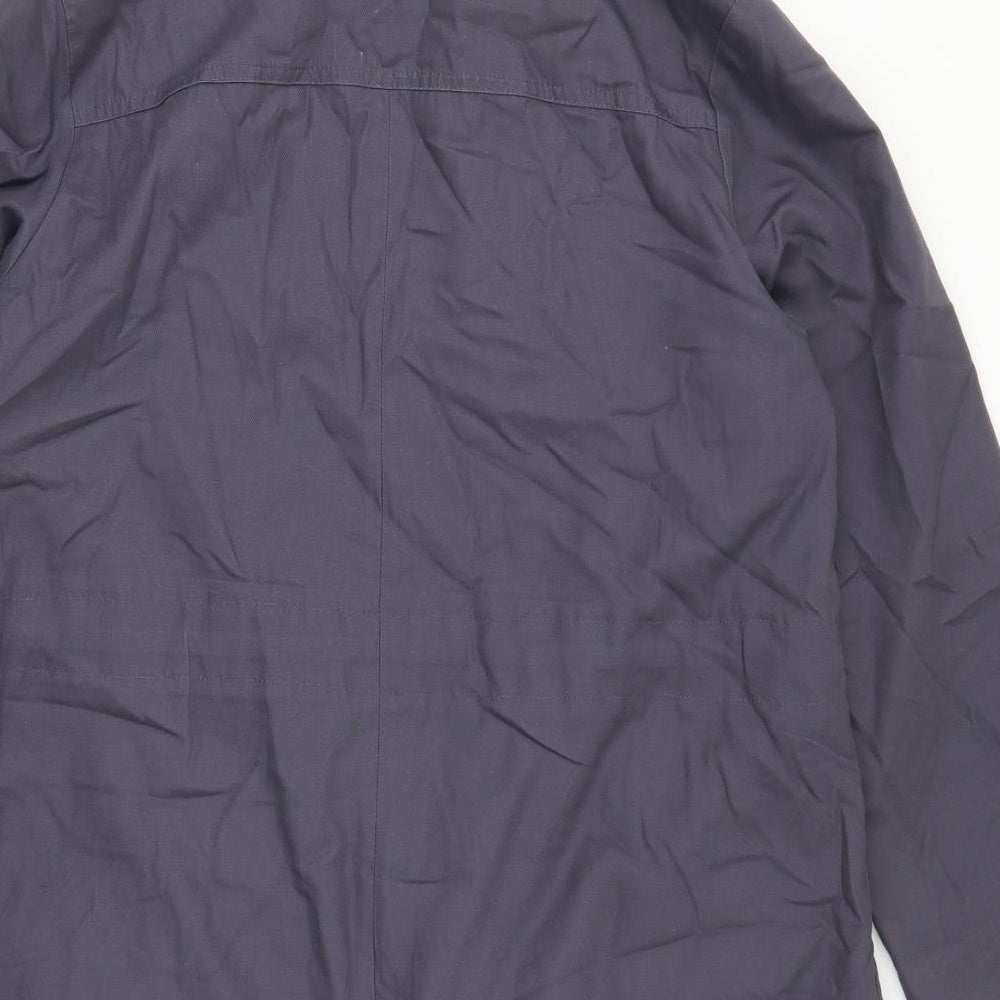 Womens UK Size 12 Marks and Spencer Purple Overcoat