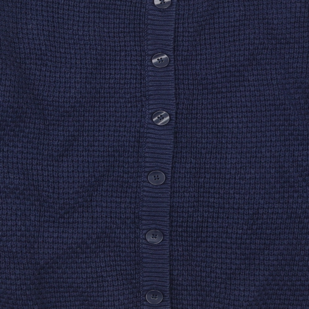 Womens UK Size 12 M&Co Blue Pullover Jumper