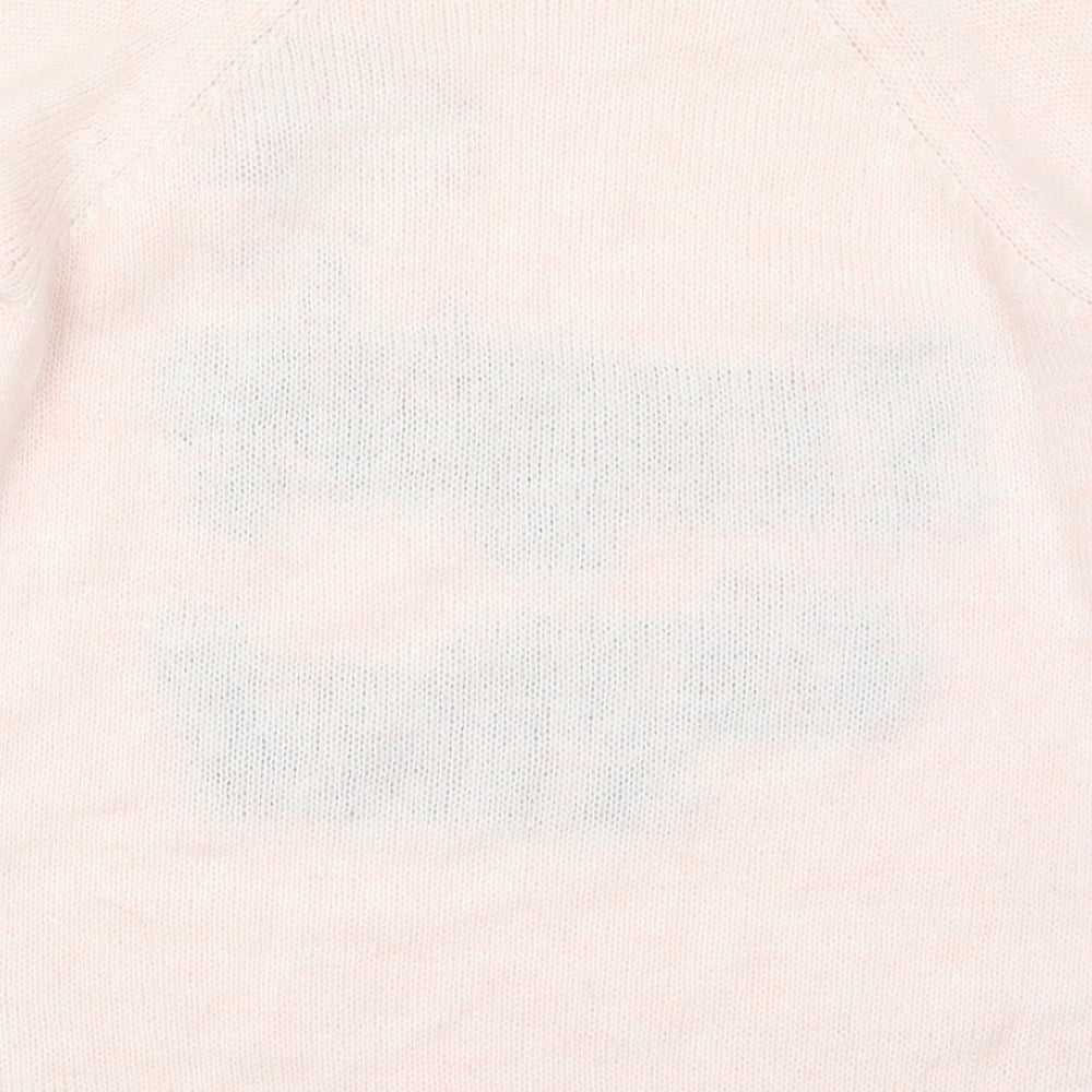 Womens UK Size 6 River Island Pink Pullover Jumper