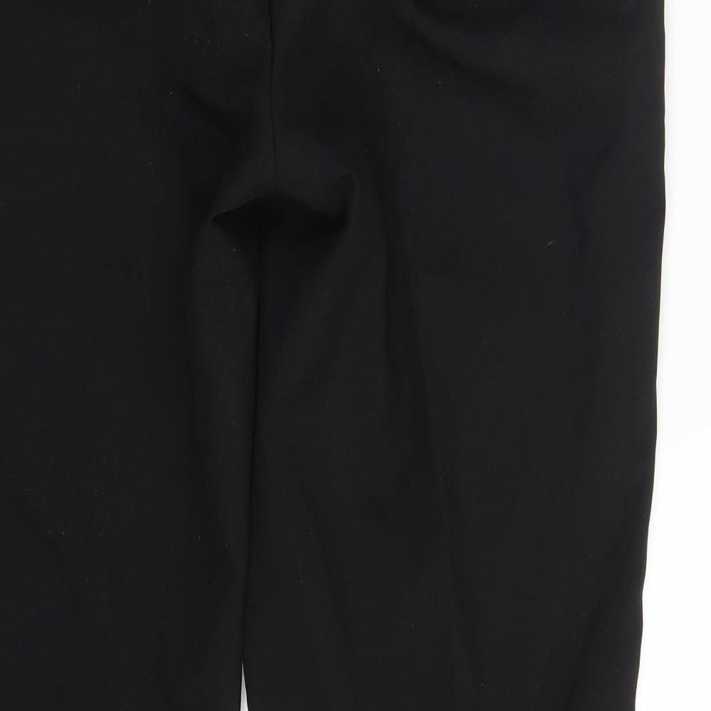 Taylor & Wright Mens Black Trousers Size 34 in L25 in